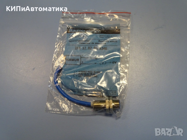 Индуктивен датчик Baumer Electric IFR 10.82.05/K346 proximity switch, снимка 1 - Резервни части за машини - 44602971