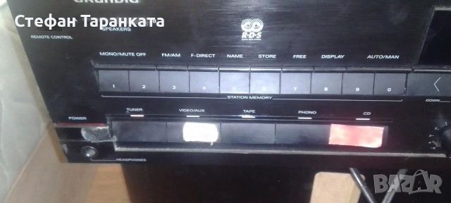 усилвател със радио тунер Grundig , снимка 8 - Ресийвъри, усилватели, смесителни пултове - 54008840