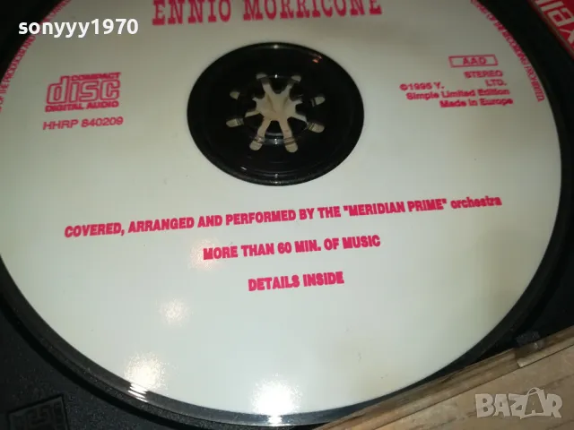 ENNIO MORRICONE CD 2503251937, снимка 9 - CD дискове - 49637820