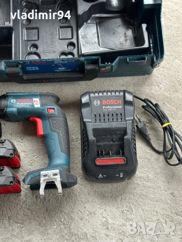Bosch GSR 18-V-EC TE винтоверт за гипсокартон, снимка 3 - Винтоверти - 52464895