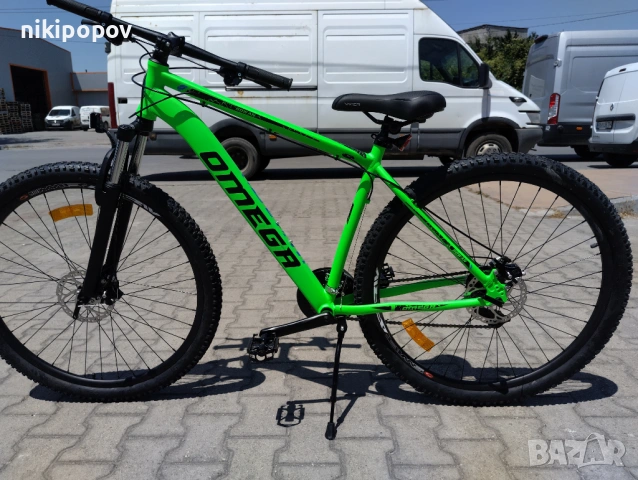 BG Алуминиев велосипед 29" ROWAN зелен, снимка 8 - Велосипеди - 54261529