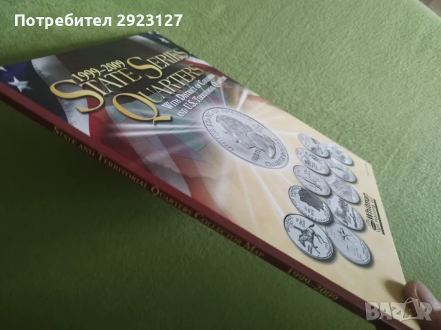 ЧИСТО НОВ АЛБУМ "50-те АМЕРИКАНСКИ ЩАТА" /виж описанието/, снимка 7 - Нумизматика и бонистика - 51393388
