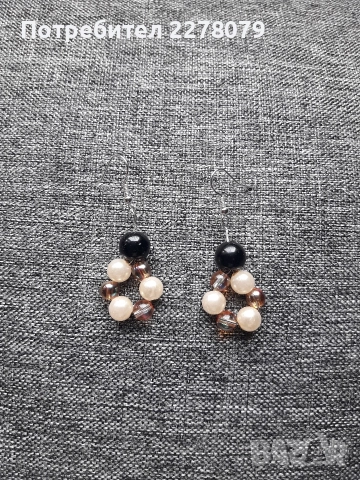 Обеци от полускъпоценни камъни - ръчна изработка, снимка 17 - Обеци - 44764262