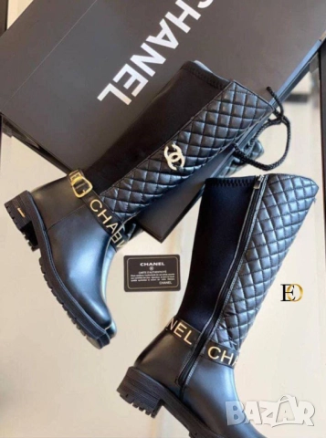 дамски ботуши louis vuitton christian dior chanel gucci , снимка 7 - Дамски ботуши - 51442914