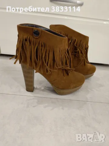 Дамски боти велур - нови