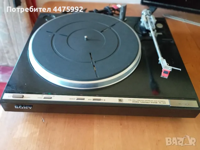 Sony ps-x55 перфектен грамофон , снимка 4 - Грамофони - 50344047