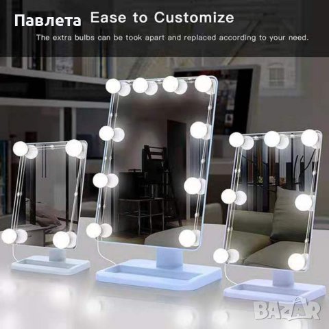  LED крушки за огледало, снимка 3 - Лед осветление - 40804827