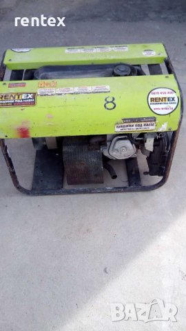 Генератор монофазен 6.4 kW ПОД НАЕМ от Рентекс