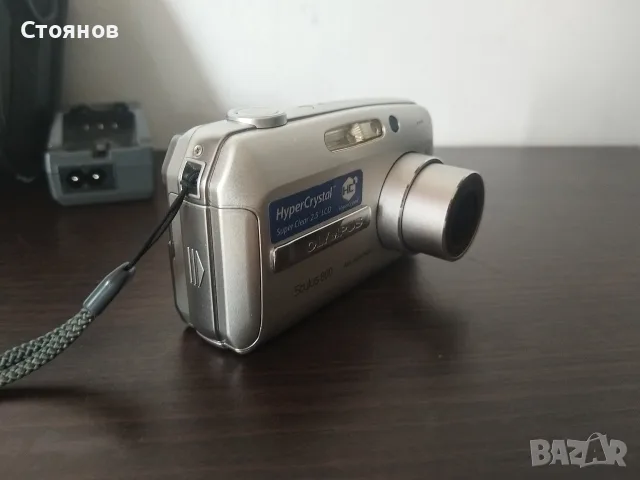 Камера OLYMPUS Stylus 800 8MP 3x Optical Zoom, снимка 4 - Фотоапарати - 55722705