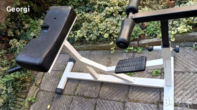 Пейка за гръбна екстензия/хиперекстензия/римски стол/фитнес уред/чугунени гири/Body's Sport, снимка 7 - Фитнес уреди - 51231597