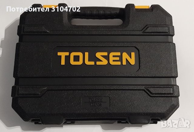 Tolsen Мултифункционален Прав шлайф 130W, включени 105 консуматива,гъвкав вал, куфарче, 79555, снимка 4 - Други инструменти - 37970856