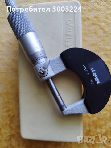 Микрометър Mitutoyo 0-25 mm