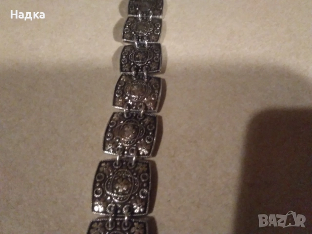 Хубава гривничка дъл. 17 см. , снимка 2 - Гривни - 52204751