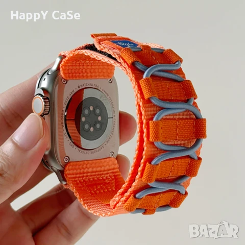 TACTICAL Каишка за Huawei Watch/Garmin/Xiaomi/Samsung/Apple/Amazfit, снимка 4 - Каишки за часовници - 50980802