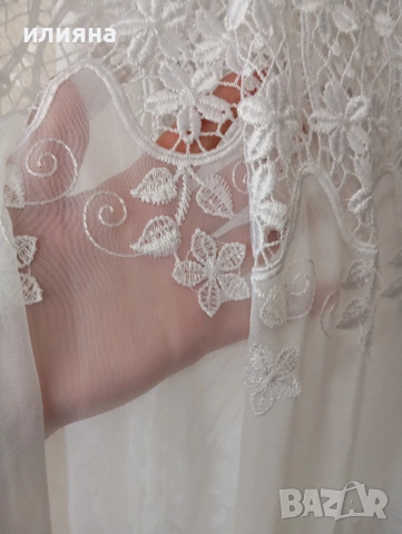 Тънко перде с бродерия , снимка 4 - Пердета и завеси - 53947390