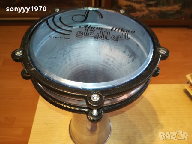 ТАРАМБУКА 40Х25СМ ИНОКС-ОТ СИРИЯ 0601220949, снимка 4 - Ударни инструменти - 35343078