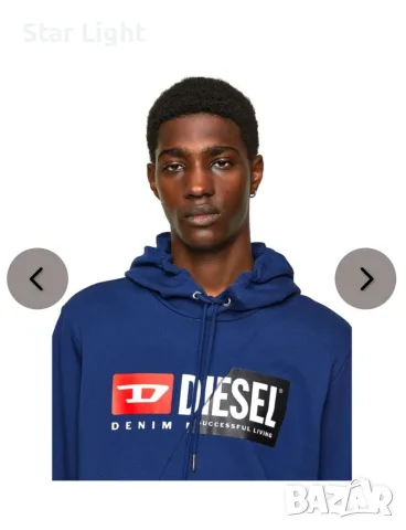 Мъжко худи / суичър Diesel, снимка 3 - Суичъри - 56524956