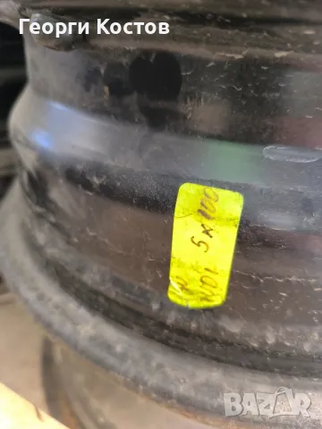 Джанти 5х100 15-ки и 14-ки, снимка 3 - Гуми и джанти - 47489702