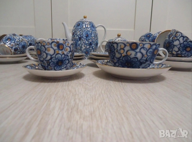 Сервиз за чай и кафе, снимка 2 - Сервизи - 54150605