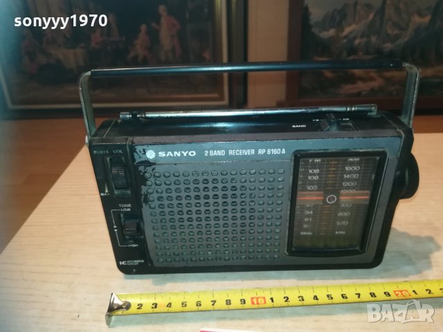 sanyo rp6160a receiver 2402211854, снимка 3 - Радиокасетофони, транзистори - 31942172