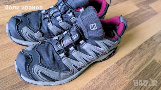 Salomon-gore tex-ДАМСКИ трекинг маратонки 40 2/3, снимка 1