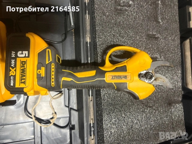 Акумулаторна лозарска ножица , снимка 3 - Градински инструменти - 54092582