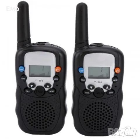 Уоки токи с голям обхват от 3 километра - Вграден фенер, снимка 3 - Друга електроника - 48119565