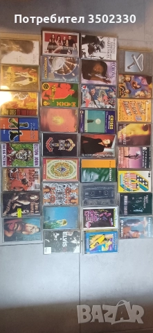 34 бр аудио касети, снимка 2 - Аудио касети - 52580809