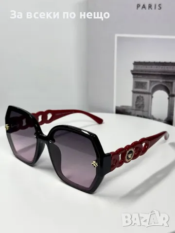Versace Слънчеви Очила С UV400 Защита С ПОДАРЪК🎁Калъф Версаче - Различни Цветове Код E106, снимка 7 - Слънчеви и диоптрични очила - 50231324