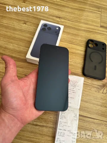 iPhone 17 Pro Max 256GB Deep Blue/Гаранция 17 Месеца/Батерия 100%, снимка 2 - Apple iPhone - 55992653