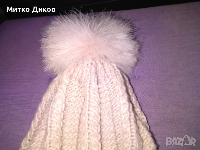 Зимна шапка маркова нова на Акесоризе Лондон детска момиче 10-13 години, снимка 2 - Шапки - 44375329