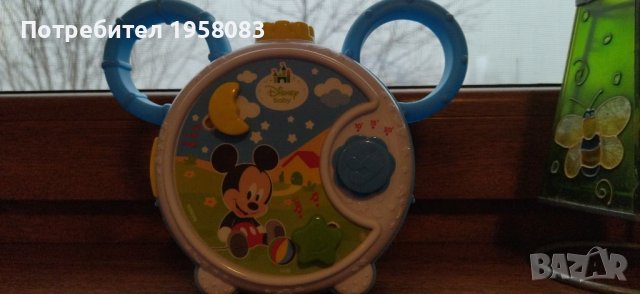 Музикална лампа  Disney -Clementoni, снимка 4 - Детски нощни лампи - 39451978