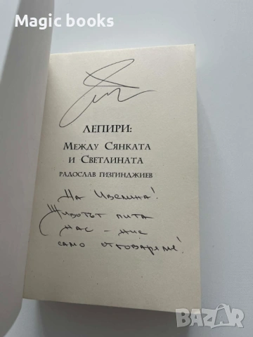 Лепири: Между сянката и светлината Радослав Гизгинджиев, снимка 3 - Художествена литература - 54126116