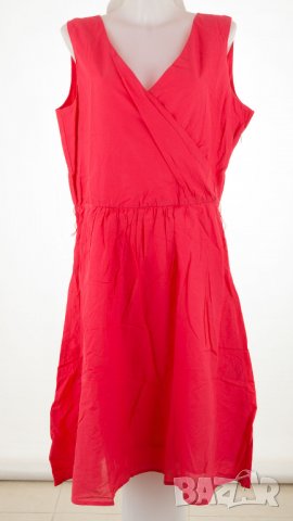 Розова лятна памучна рокля без ръкави марка Tatuum , снимка 2 - Рокли - 31787900