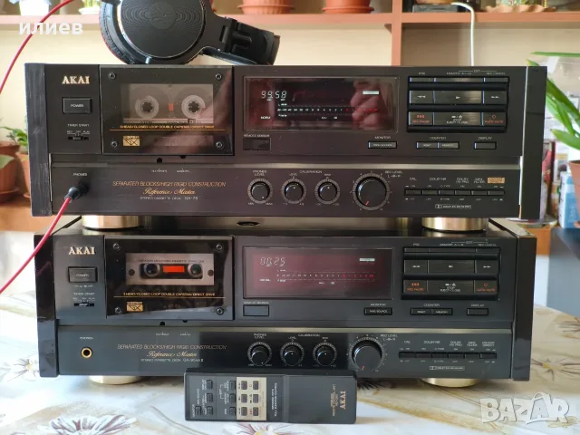 Касетен дек Akai GX-75+Дистанционно 