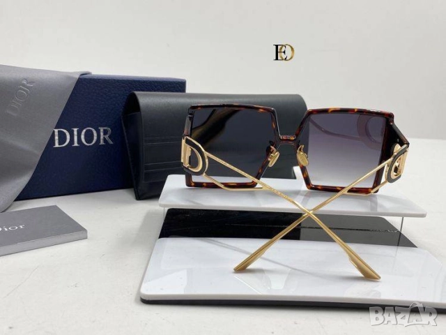 очила с калъф, кутия и ув защита christian dior, снимка 7 - Слънчеви и диоптрични очила - 51454463
