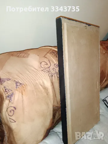 Стар гоблен 25х44., снимка 2 - Гоблени - 49716879