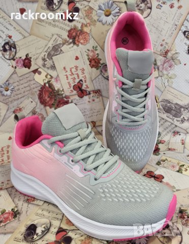 Спортни маратонки от дишаща материя и гъвкави стелки модел: BL273-1 pink, снимка 3 - Маратонки - 44369231