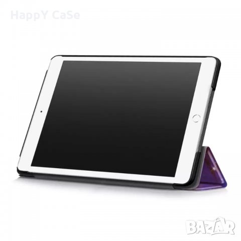 Apple iPad 9 8 7 10.2" / Air 5 4 10.9" / Mini 7 6 8.3" / Кожен калъф смарт кейс за таблет, снимка 8 - Таблети - 30299289