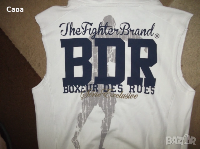 Суичър без ръкави BOXEUR DES RUES  мъжки,Л, снимка 5 - Суичъри - 54259094