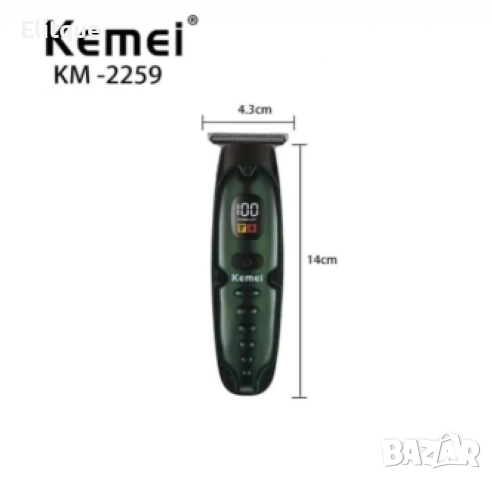 Машинка за подстригване, KEMEI KM-2259, снимка 2 - Тримери - 52592895