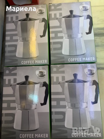 Кафеварка Muhler MR-905A, 9 чаши, Сребриста, снимка 2 - Други - 50560178