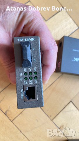 TP-Link multi mode media converter, снимка 4 - Мрежови адаптери - 44340584