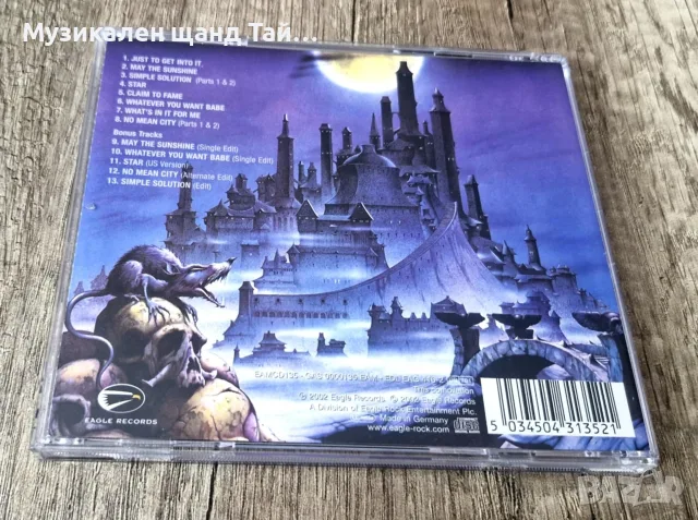Компакт Дискове - Рок - Метъл: Nazareth – No Mean City, снимка 2 - CD дискове - 56213155