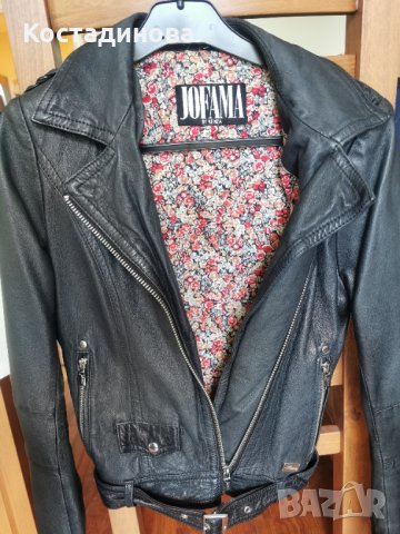 Естествена кожа яке, снимка 5 - Якета - 34053021