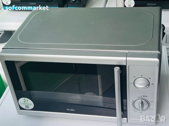 Микровълнова фурна Studio MD14028 с грил - 20 литра, снимка 2 - Микровълнови - 53875370