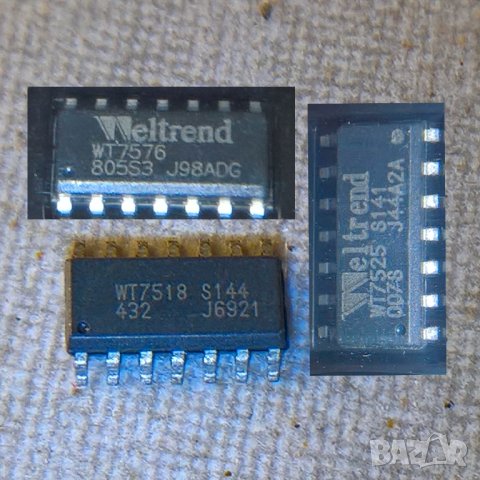 IC,  WT7510,WT7514,WT7518,WT7520,WT7525,WT7527,WT7576, снимка 4 - Ремонт на друга електроника - 42064715