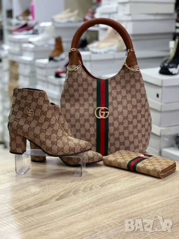дамски боти gucci burberry louis vuitton, снимка 7 - Дамски боти - 51427595