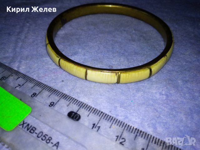 СТАРИННА ТИБЕТСКА ТРАДИЦИОННА ЕТНО ГРИВНА БРОЗ и СЛОНОВА КОСТ РЪЧНА ИЗРАБОТКА 37505, снимка 2 - Антикварни и старинни предмети - 40856253