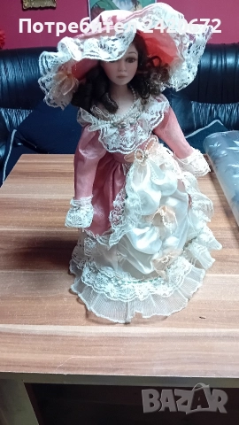 порцеланова колекционерска кукла, снимка 4 - Колекции - 52967496